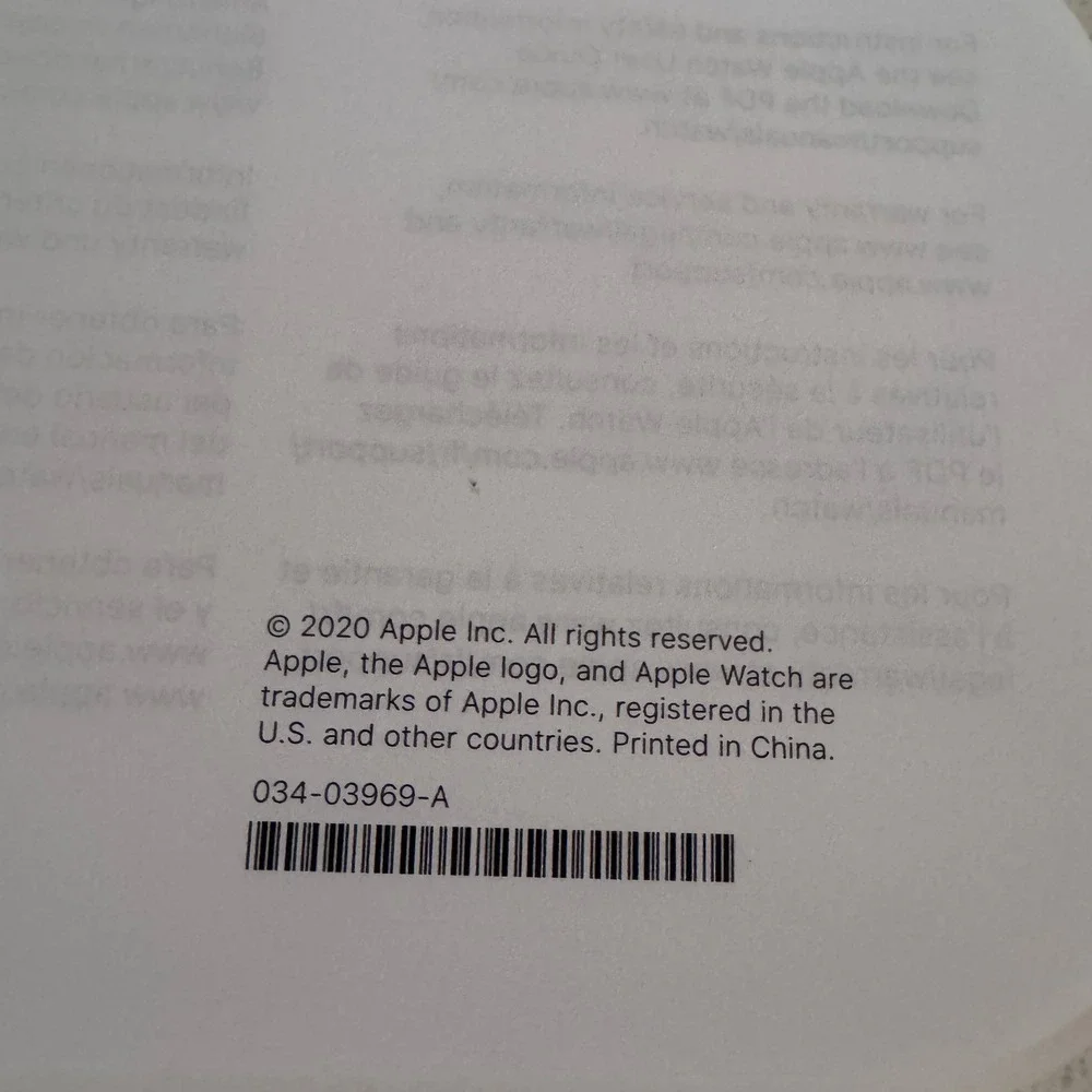 Original Apple Watch 41mm Bright‎ Green Sport Band S/M M/L Stainless Steel Pin